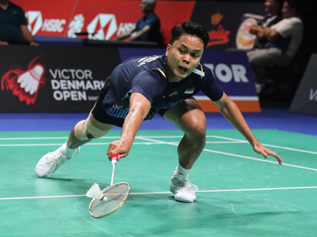 Denmark Open 2023: Ginting dan Tiga Wakil Lainnya ke Perempat Final