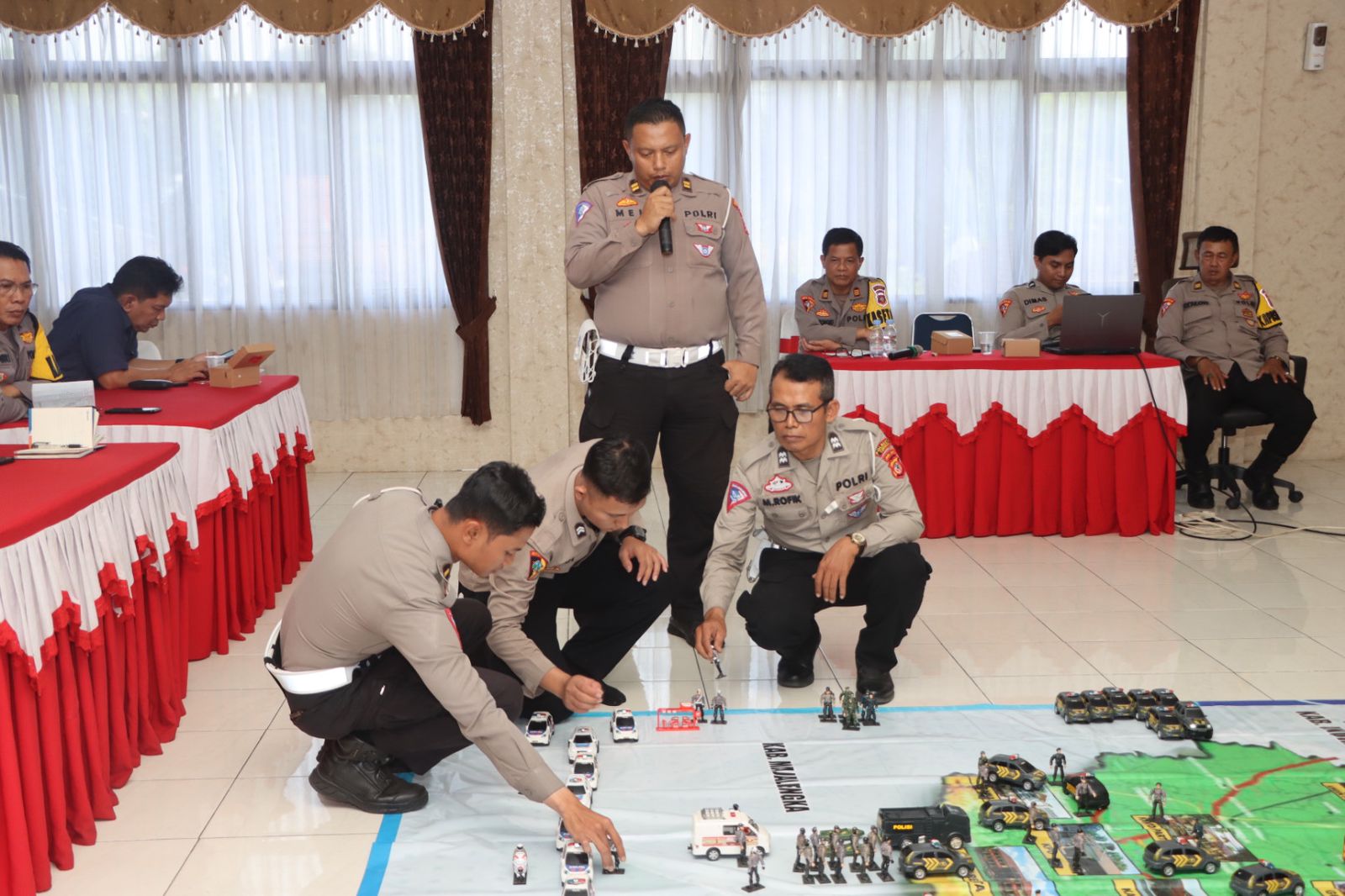 Polresta Cirebon Gelar Latihan Pra Operasi Mantap Brata Lodaya 2023-2024