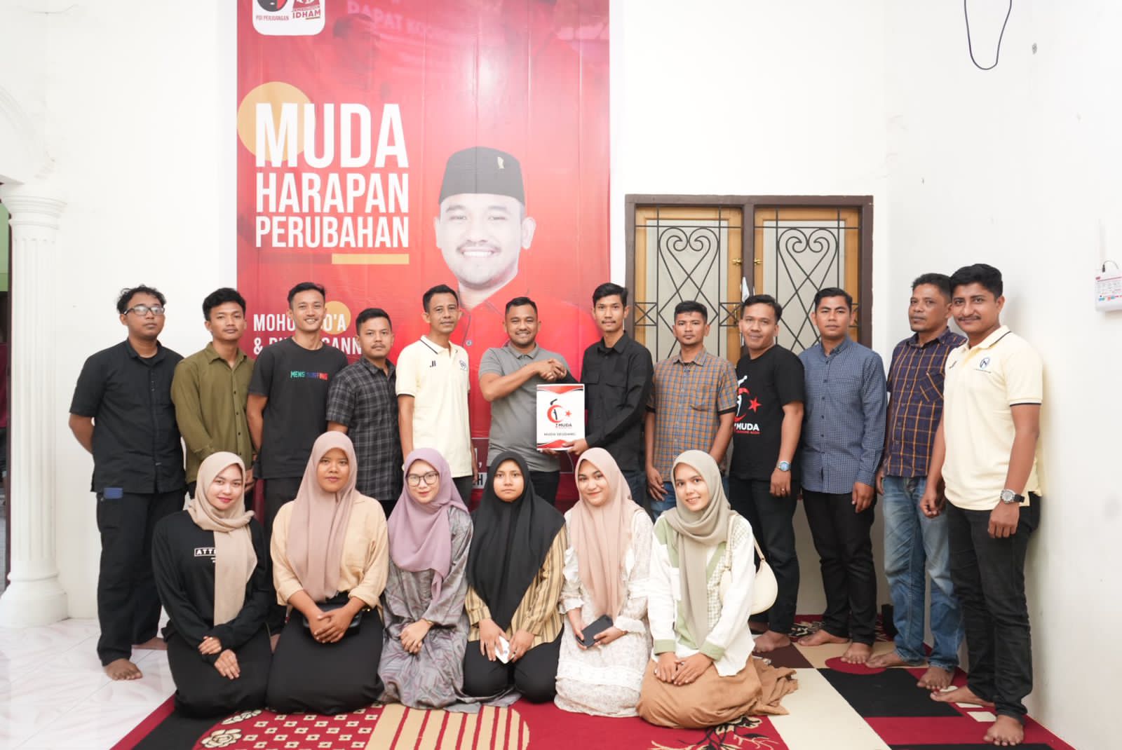 Sayap Partai Aceh Muda Sedang Dukung Jamaluddin Idham di Pileg 2024