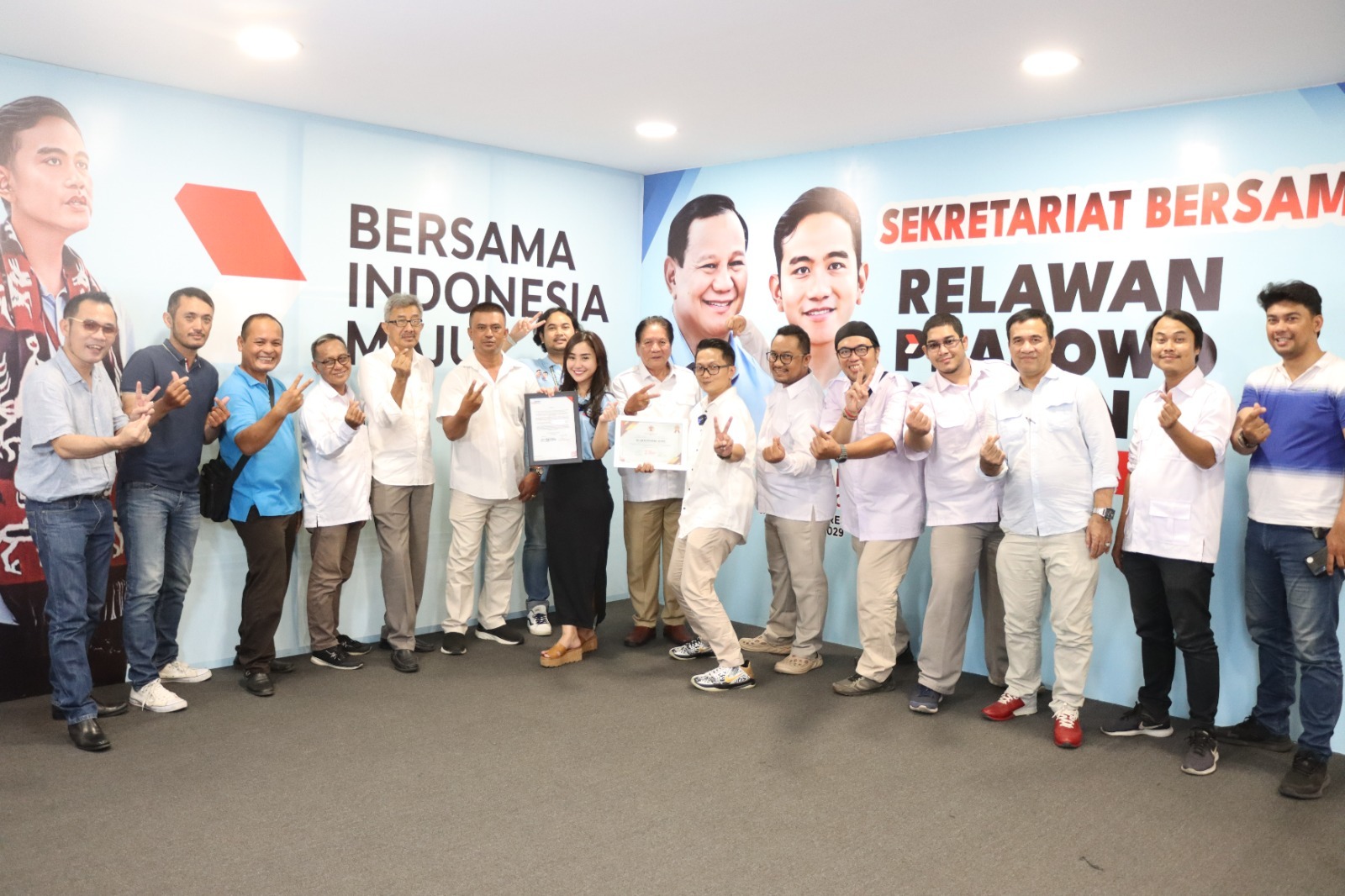 Relawan Prabowo Luncurkan Gerakan Moral 'Pemilu Damai Pemilih Pandai'