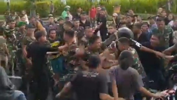 Penyebab Anggota TNI Hajar Pengantar Jenazah di Manado