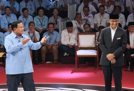 Usai Debat, Prabowo dan Anies Baswedan Tidak Salaman