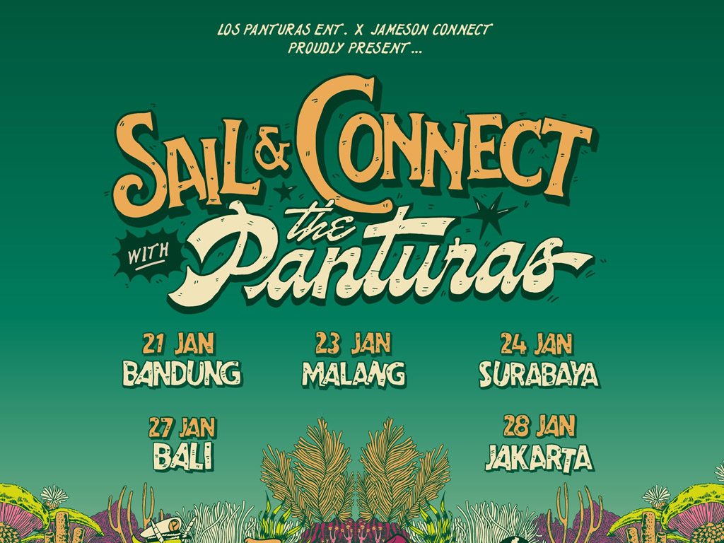 Bawa Misi Kolaborasi, The Panturas Tur Konser di Lima Kota Bareng Jameson Connect