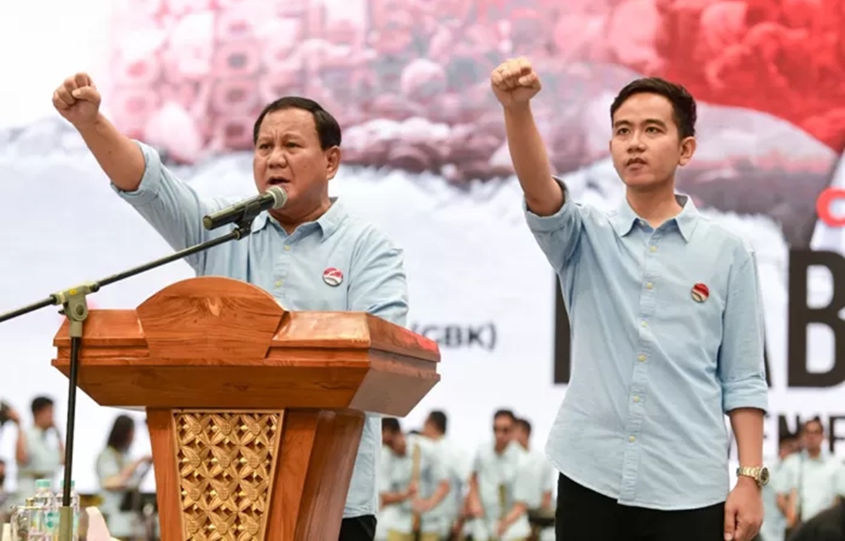 Real Count KPU Sudah 77,93 Persen Prabowo-Gibran Semakin Mendekati Kemenangan