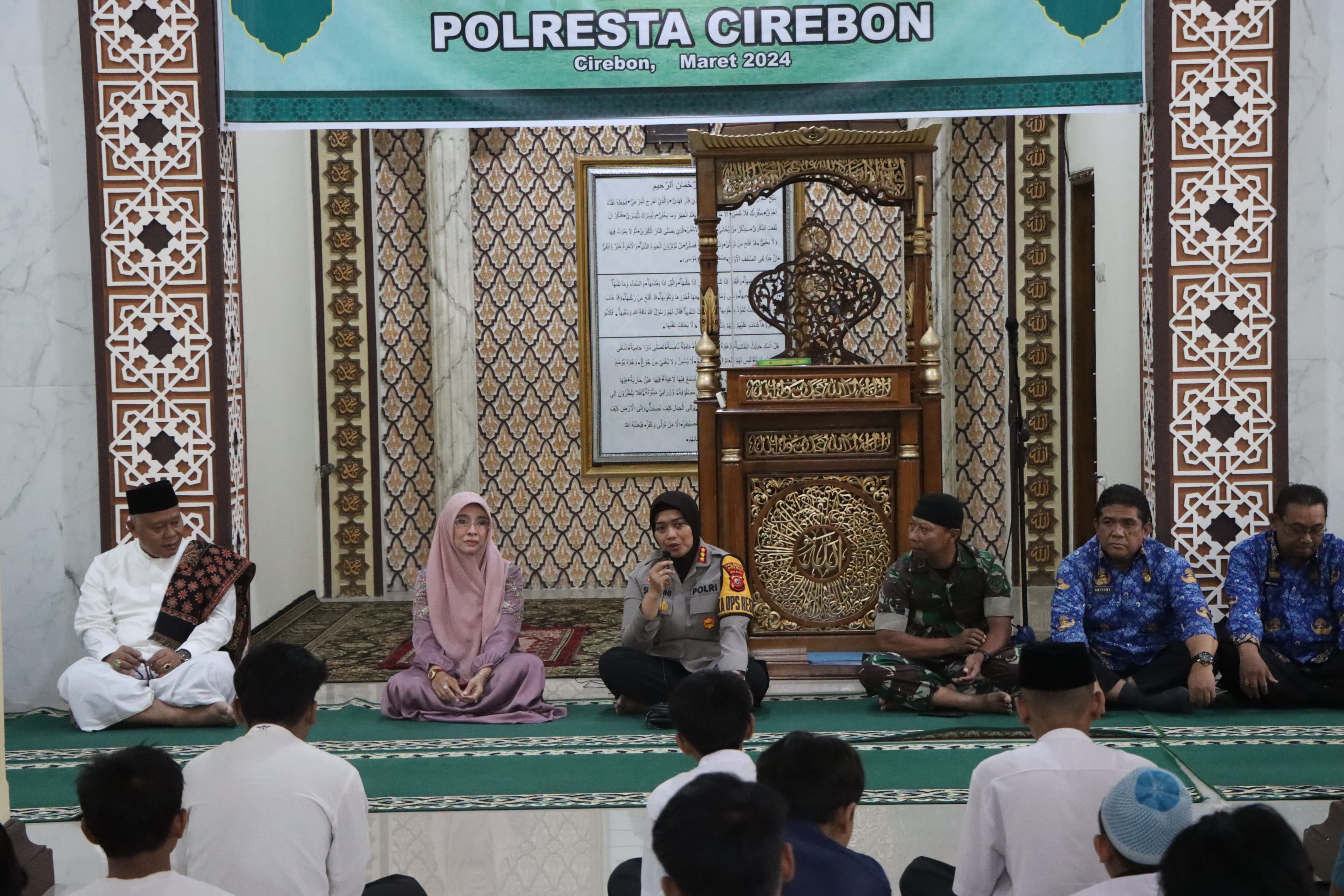 Kapolresta Cirebon Kombes Pol Sumarni Buka Pesantren Kilat ABH di Aspol Kaliwadas
