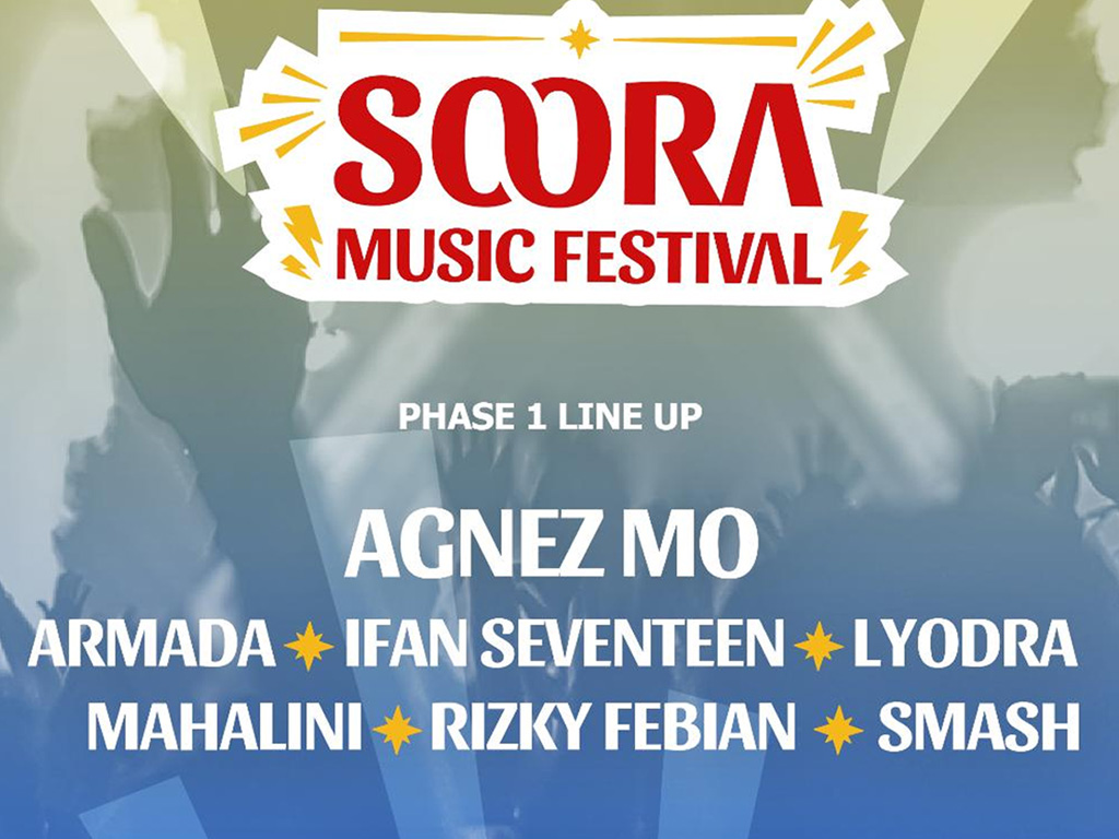 SOORA Music Festival 2024 Hadirkan Agnez Mo hingga Mahalini