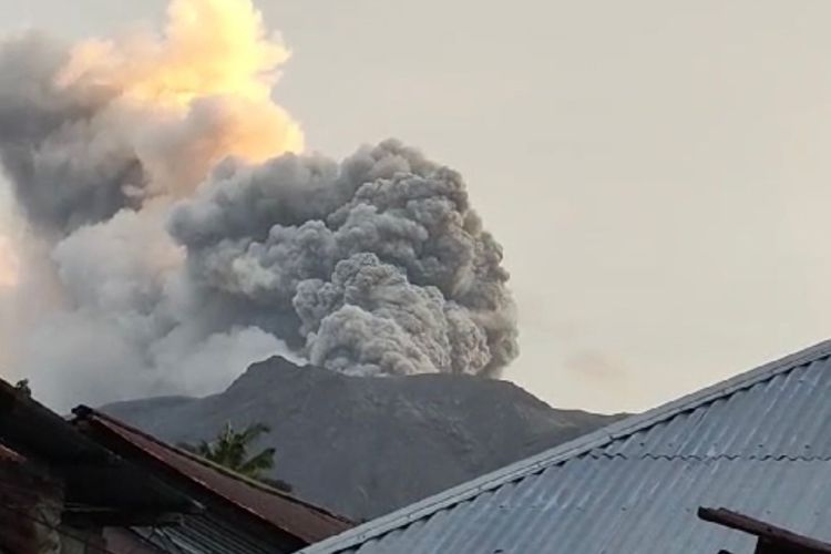 Status Darurat Gunung Ruang di Sulut Resmi Diperpanjang