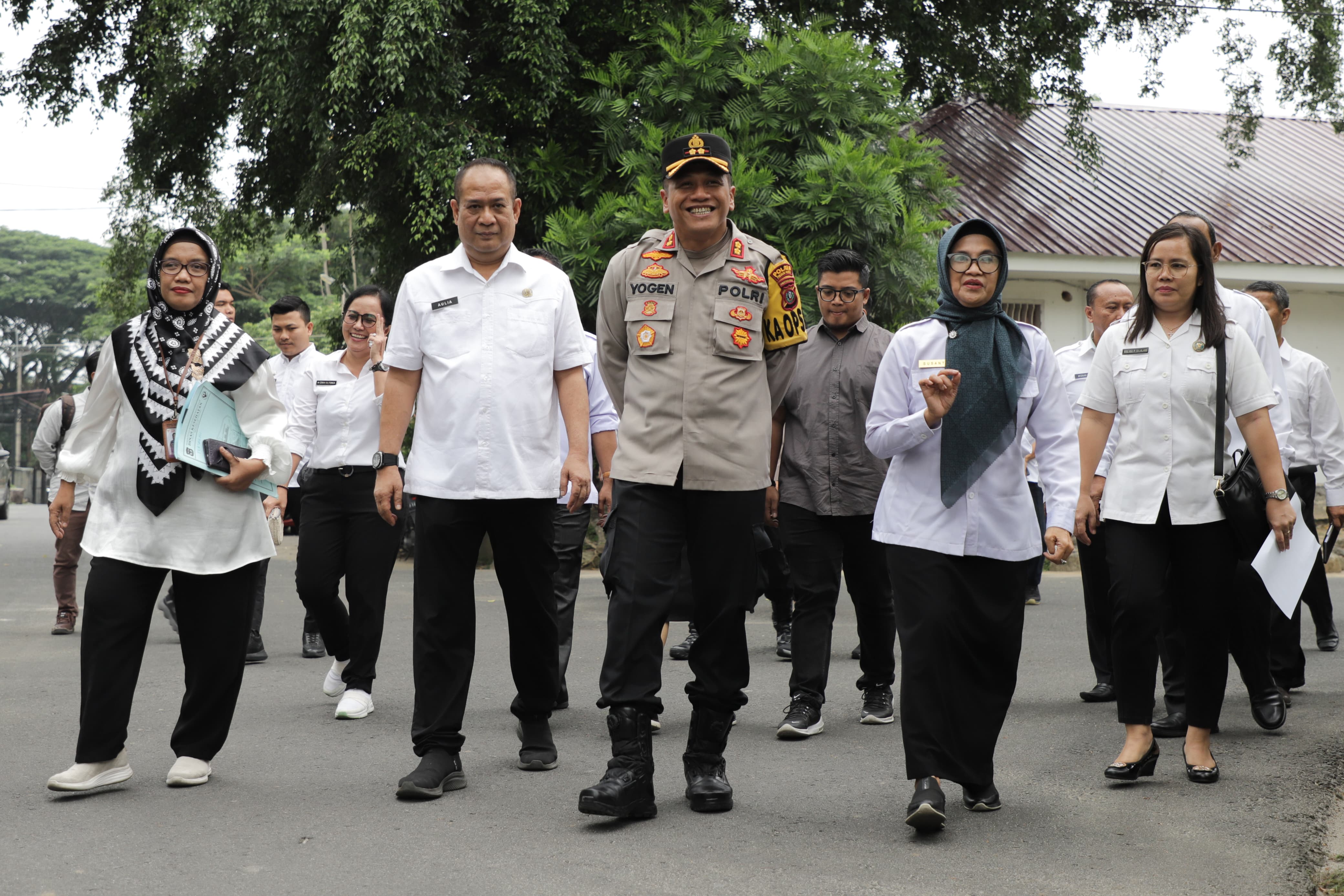 Walkot Siantar dan Kapolres Tinjau Ruang Rehabilitasi Narkotika di RS Djasamen Saragih