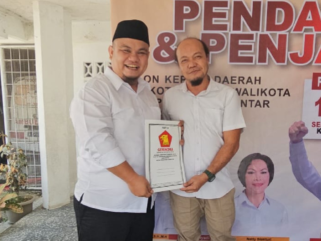 Fawer Sihite Pinang Kader Gerindra "Chairuddin Lubis" Jadi Wakil Wali Kota Siantar
