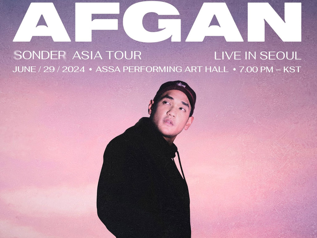 Sambut Album Sonder, Afgan Buka Tur Konser Asia di Soul, Korea Selatan