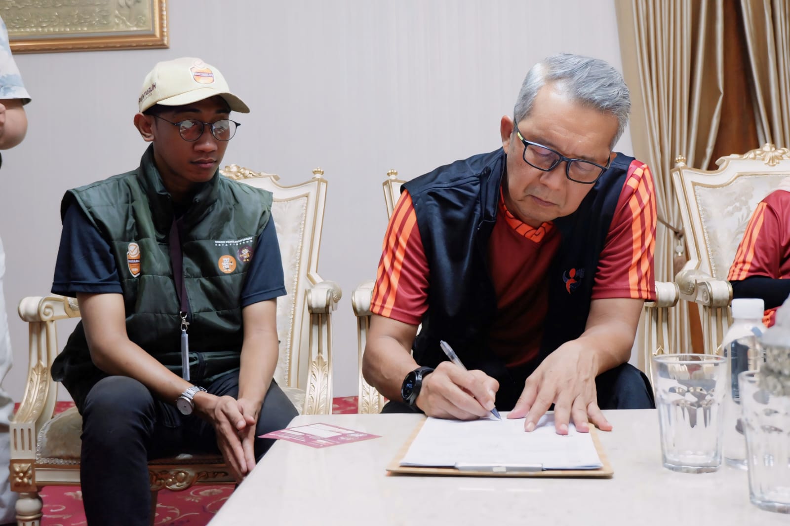 Pj Wali Kota Ikuti Tahapan Coklit Oleh Tim Pantarlih dari KPU Kota Cirebon
