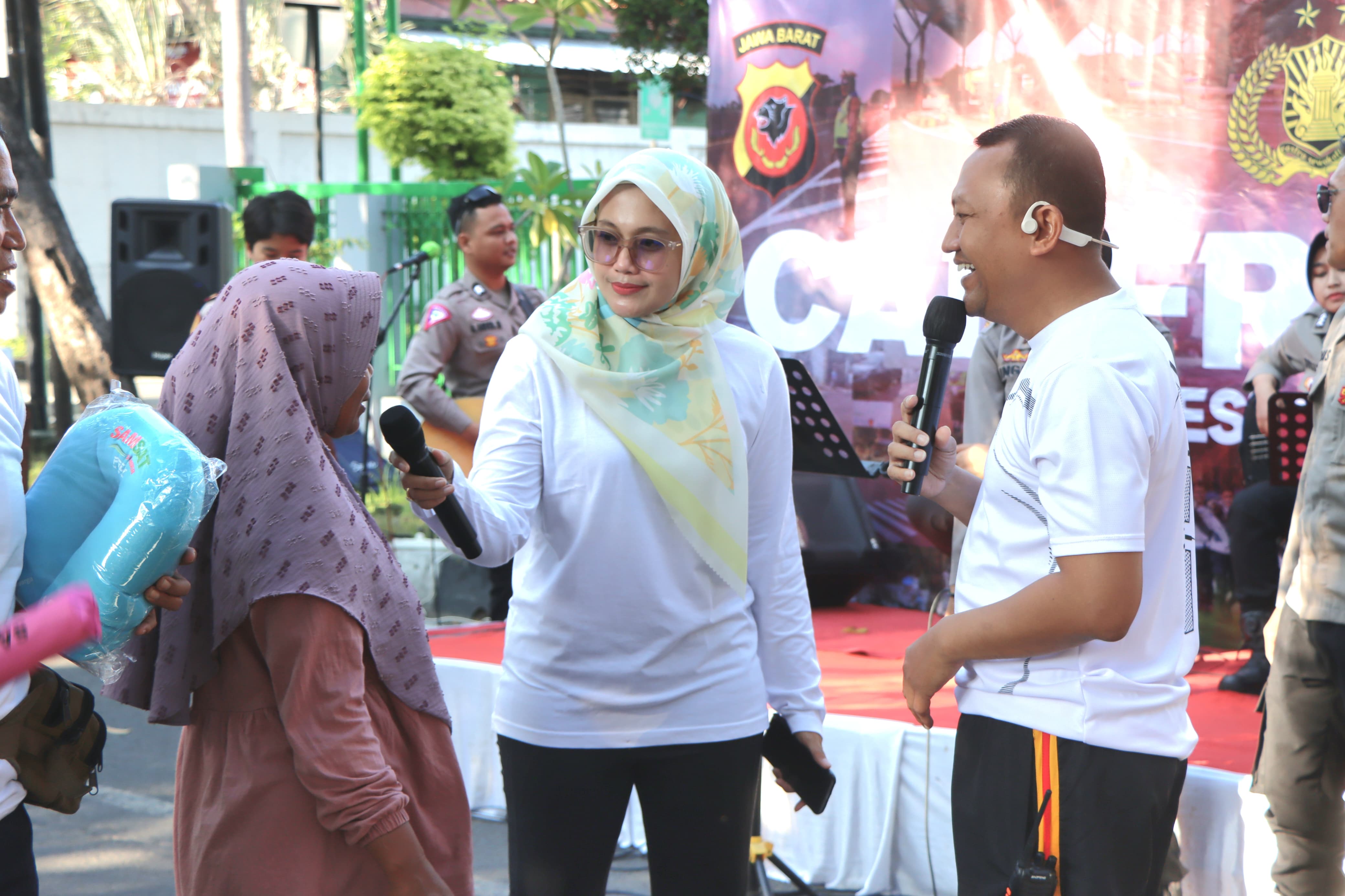 Polresta Cirebon Hadiri Car Free Day Sumber Dalam Rangka Ops Patuh Lodaya Tahun 2024