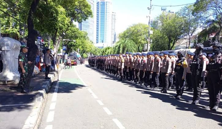 Demo Revisi UU Pilkada, 3.286 Personel Gabungan Disiagakan