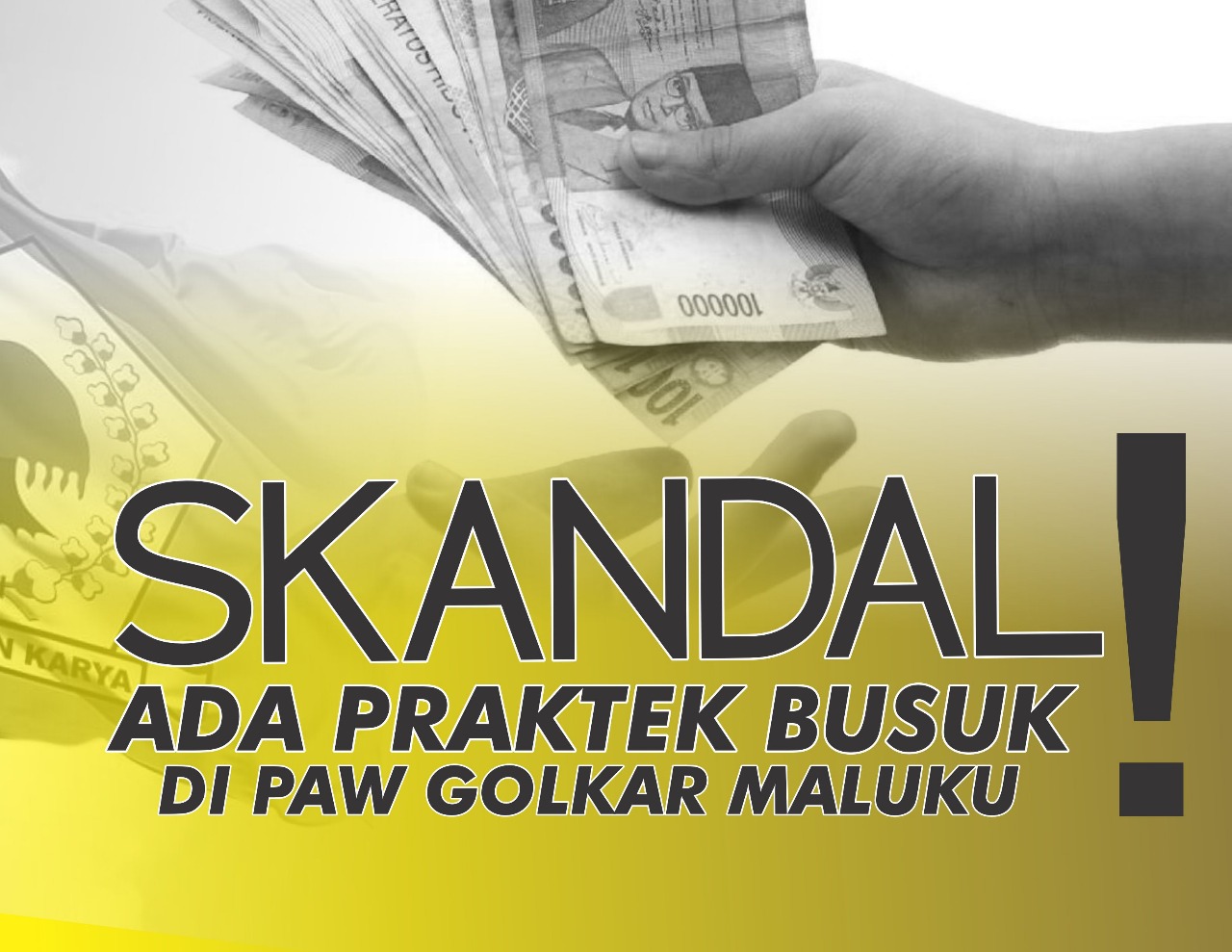 Terungkap Skandal Dugaan Suap PAW Golkar Maluku