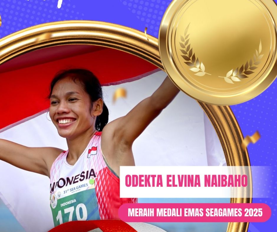 Odekta Naibaho Kehilangan Sosok Pelatih Persis saat Dirinya Finish dan Meraih Emas SEA Games 2025