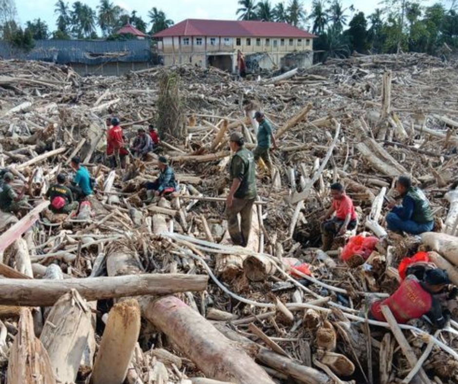 Kayu Bawaan Banjir Sumatra Bisa Digunakan Warga untuk Bangun Rumah