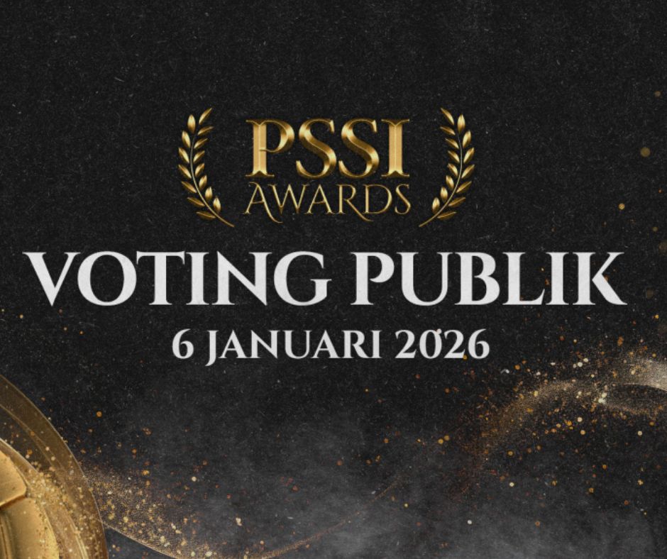 PSSI Awards 2026 Digelar, Voting Publik Mulai 6 Januari-26 Februari