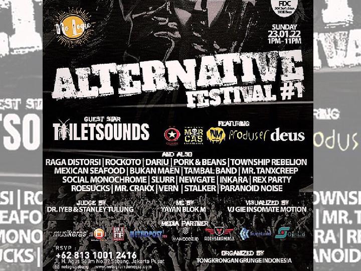 Grup Band Dul Jaelani, Qadir, Bakal Gebrak Kompetisi Alternative Festival #1