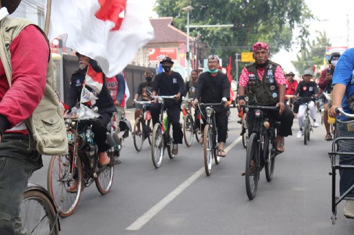 Namanya sudah Diakui Dunia, Kosti Cirebon dan Majalengka Gowes Bareng