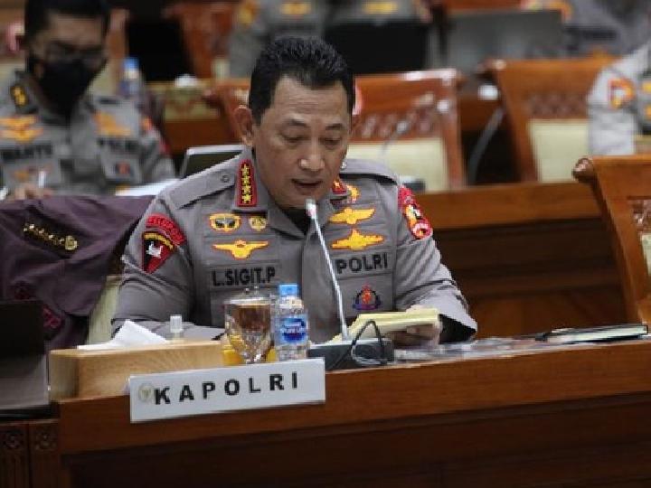 Hasil Pemberantasan Narkoba Sepanjang 2021, Listyo: Polri Amankan Bukti Senilai Rp 88 T