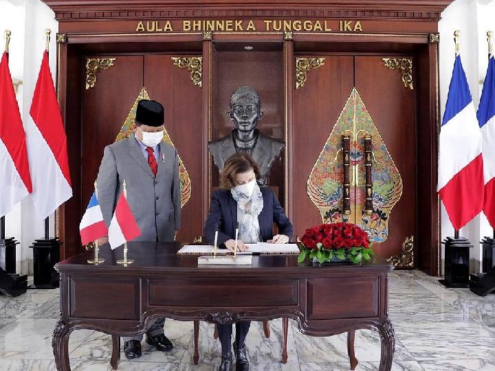 Prabowo Teken Kontrak Pembelian Pesawat Tempur Dassault Rafale Buatan Prancis