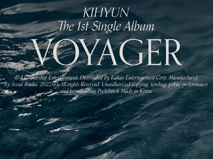 Album Debut Solo Voyager Milik Kihyun Monsta X Resmi Dirilis