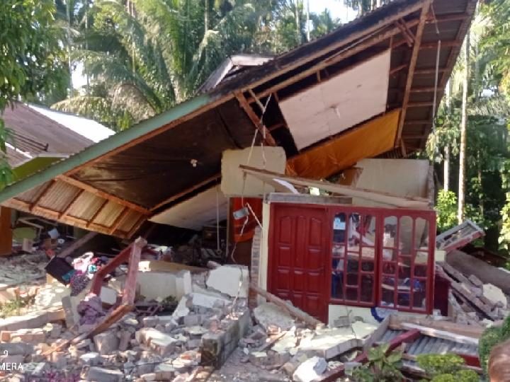 Sebanyak 1.765 Rumah Terverifikasi Tingkat Kerusakan Pascagempa Sumbar