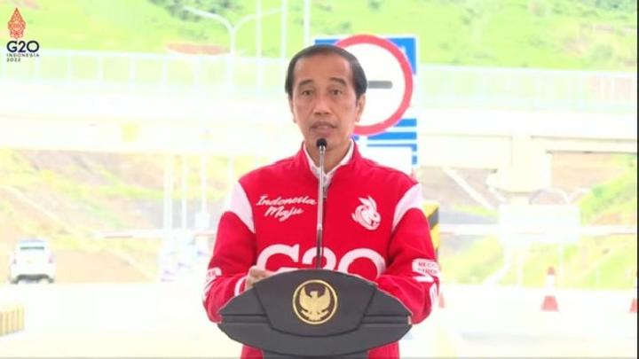 Resmikan Tol di Sulawesi, Jokowi: Manado-Bitung Sekarang Cuman 35 Menit