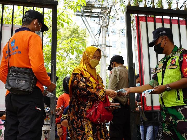 Jateng Urutan ke-3 Terbanyak Kasus Covid, 900 Ribu Masker Ditebar