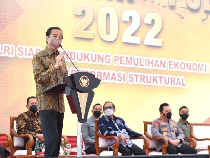 Arahan Jokowi Soal Kedisiplinan TNI-Polri Pedoman Mitigasi Penyebaran Radikalisme