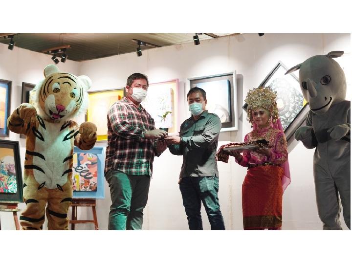 Seniman dan Anak Muda Aceh Tunjukkan Keprihatinan terhadap Satwa Lewat Seni