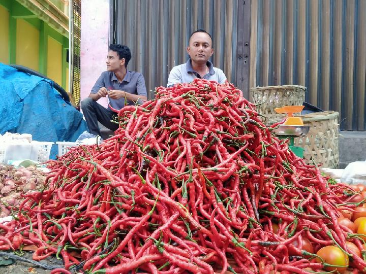 Sempat Anjlok, Harga Cabai Merah Kini Meroket di Aceh Barat Daya