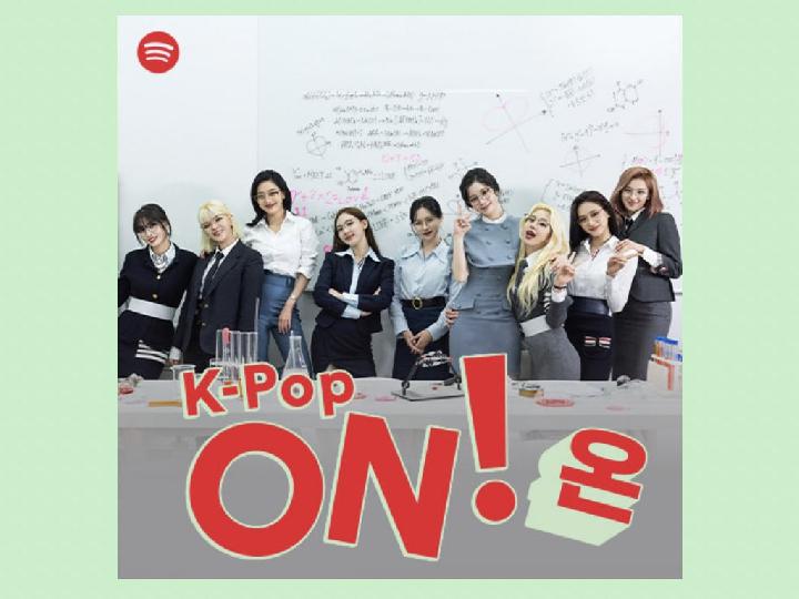 Playlist K-Pop Daebak di Spotify Hadir Lagi dengan Nama K-Pop On!