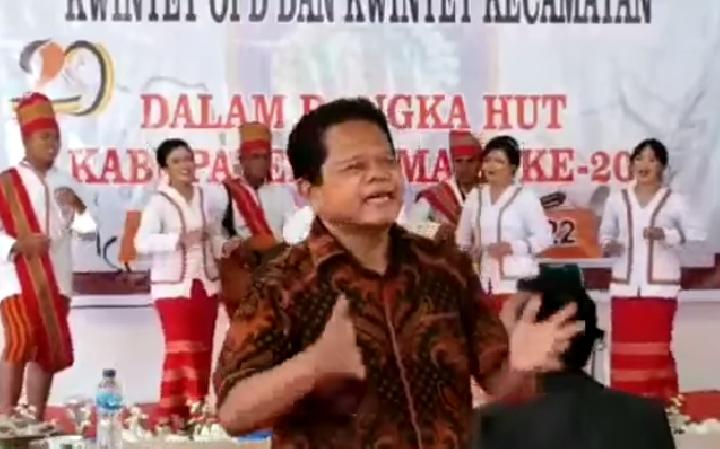 Tak Pakai Masker di Peringatan HUT Mamasa, Warga Pertanyakan Sanksi Bupati