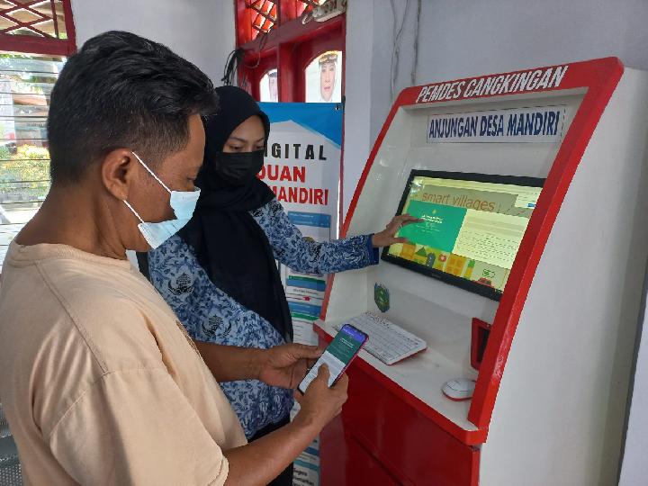 1 Tahun Pemerintahan Bupati Nina: 4 Kawasan Desa Digital Terapkan Program Le-Digital