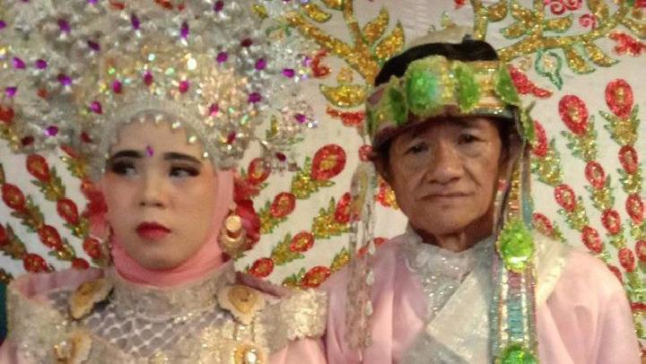 Pernikahan Kakek 60 tahun dan Gadis Remaja 17 Tahun di Sulbar Disorot P3AP2KB