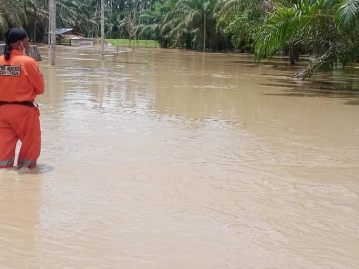 Hujan Deras, Dua Desa di Gayo Lues Aceh Dikepung Banjir