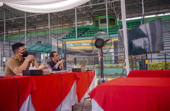 Bobby Nasution Targetkan Stadion Teladan Medan Bisa Gelar Piala AFF