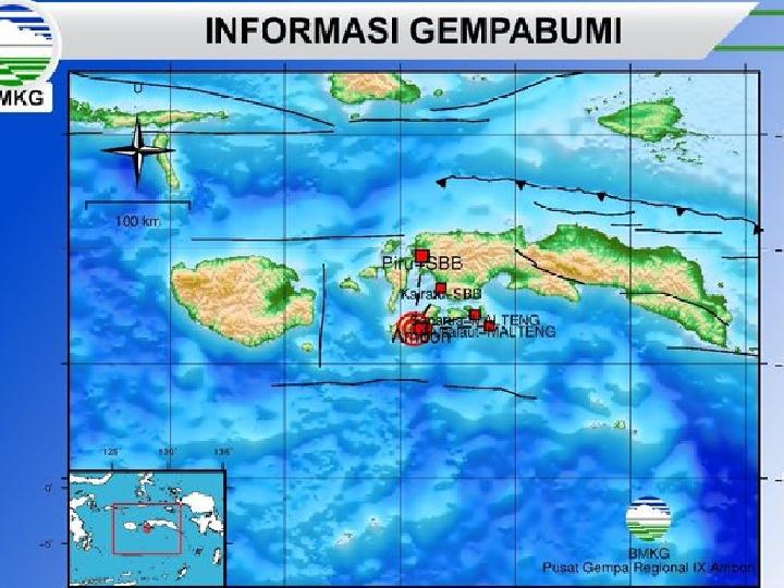 Gempa Tektonik di Ambon, Magnitudo 3,3 Tak Berpotensi Tsunami