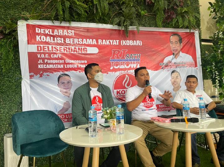 Deklarasi Presiden 3 Periode di Deli Serdang, KOBAR: Golnya Jokowi 1 Periode Lagi