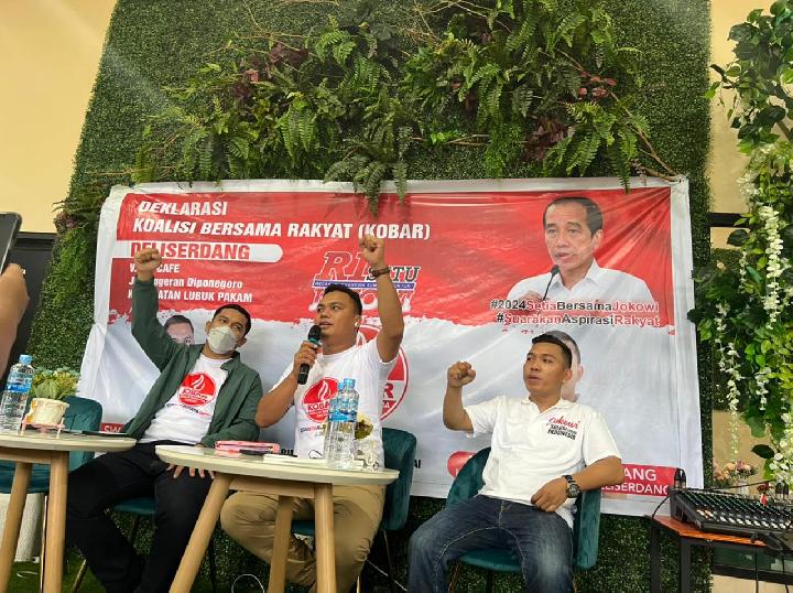 KOBAR: Aspirasi Rakyat Soal Jokowi 3 Periode Tak Langgar Konstitusi