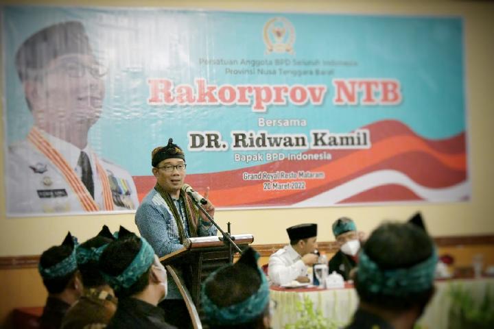 Gubernur Jabar Promosi Desa Digital ke PDABPDSI NTB