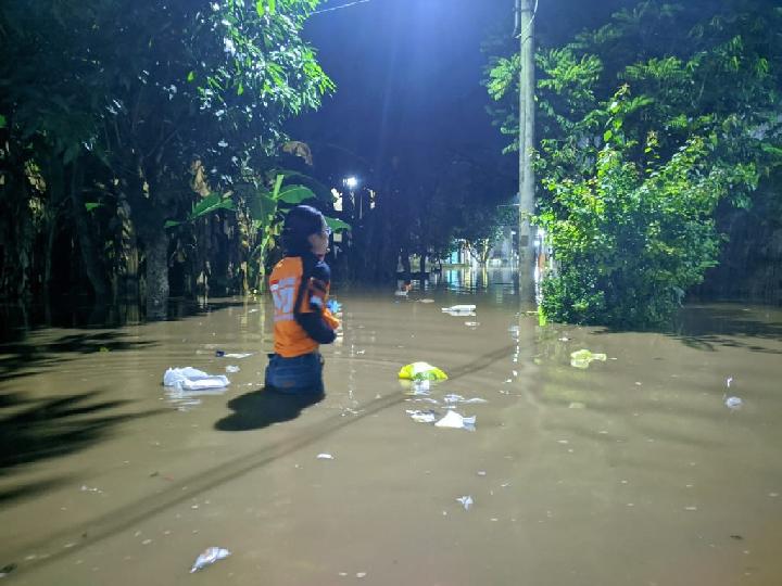 Banjir di Kota Pasuruan Mulai Surut, Ketinggian Muka Air 30-80 Sentimeter