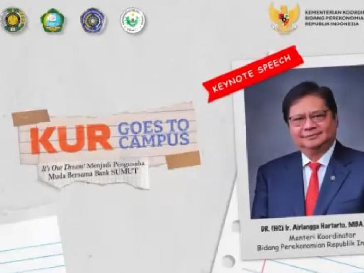 KUR Goes To Campus, Mahasiswa Berpeluang Dapatkan Pembiayaan 10-500 Juta