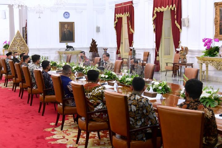 Ini yang Dibahas Presiden Jokowi dengan 12 Organisasi Mahasiswa Kelompok Cipayung Plus