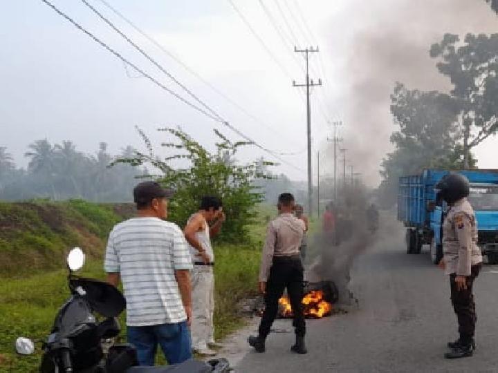 Apes, Motor Siswi SMA di Serdang Bedagai Terbakar saat Akan ke Sekolah