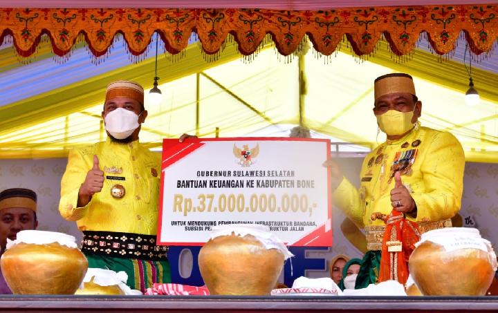 Pemprov Sulsel Salurkan Rp 37 Miliar untuk Pembangunan Bandara Arung Palakka Bone