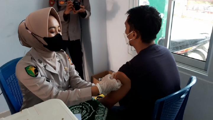 Polda Sulbar Kejar Target Vaksinasi Covid-19 Jelang Ramadan