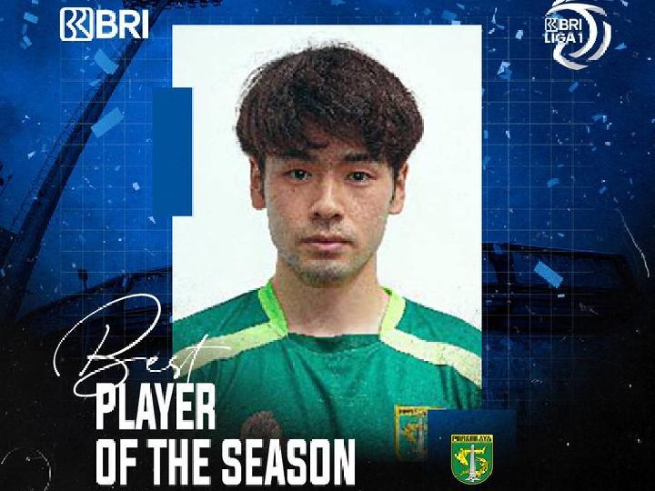 Taisei Marukawa Terpilih Sebagai Pemain Terbaik BRI Liga 1