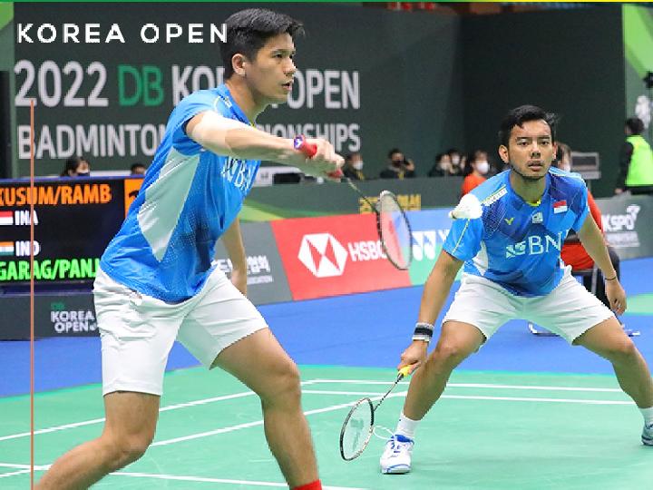 Korea Open 2022: Lolos ke 16 Besar, Dua Ganda Indonesia Bakal Saling Bantai 